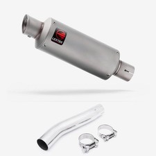Lextek GP1 Matt S/Steel GP Stubby Exhaust Link Pipe Suzuki GSXR 600/750 08-10