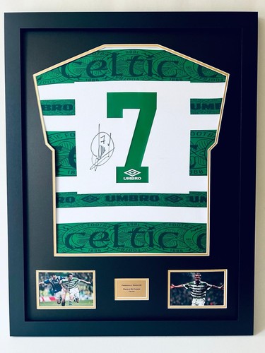 Framed paulo canio celtic - di,