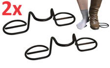 Traditional Wellington Iron BOOT JACK Puller 2 PACK Welly Remover For Farmers UK