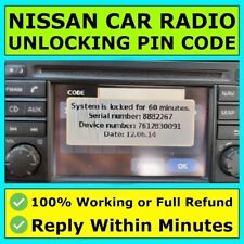 ✅NISSAN RADIO CODE Qashqai Juke Micra Almera Note Navara WITHIN MINUTES FAST✅