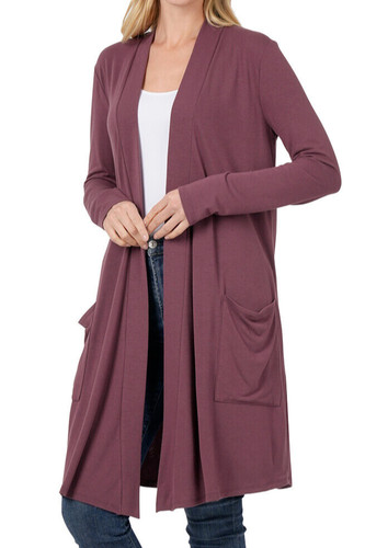 Women open front - women's,