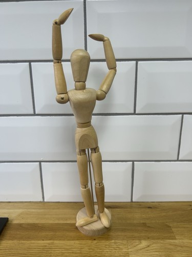 Artists wooden manikin jointed - artists,