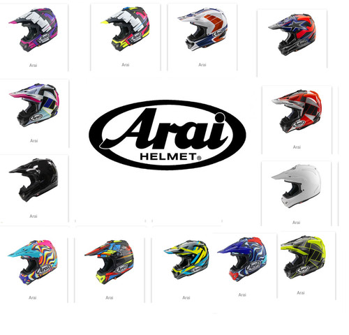 Arai helmet black white - helmet,