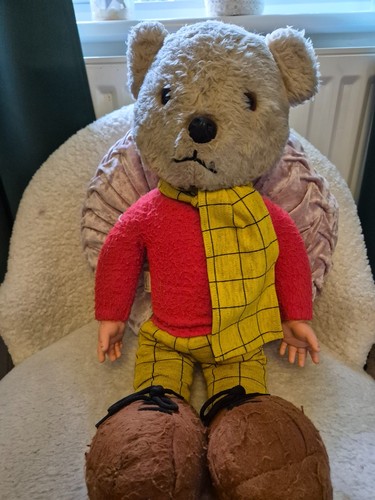 Rupert the bear - bear, vintage