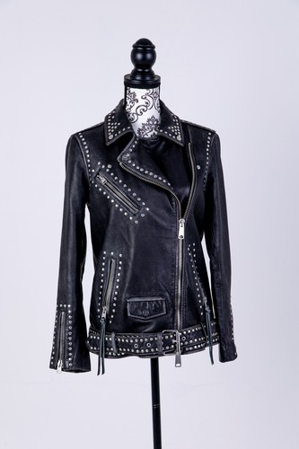 Allsaints black studded - allsaints,