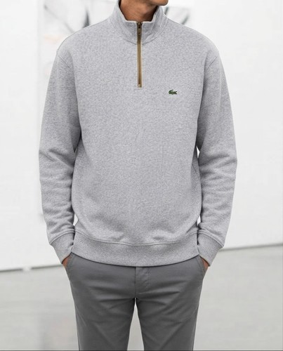 Lacoste zipped high neck - lacoste,