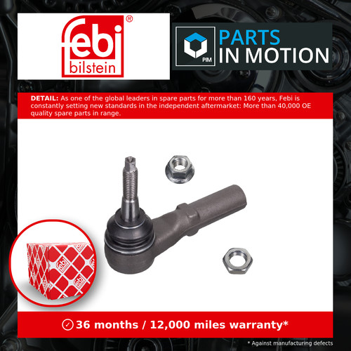 Tie track rod end fits - rod,