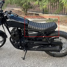 Cafe racer seat flat - pu,