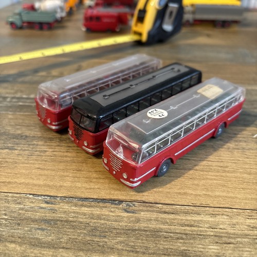 Wiking bussing bus red x - wiking, 1:87