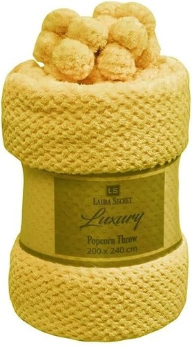 Luxury popcorn waffle fleece - popcorn,