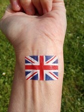 UNION JACK Temporary Tattoos x