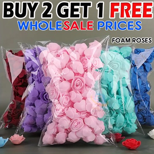 500 foam mini roses - 500,