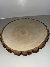 30cm diameter, Natural Wood Log Slice - Rustic Table Cake Flower Craft Stand -