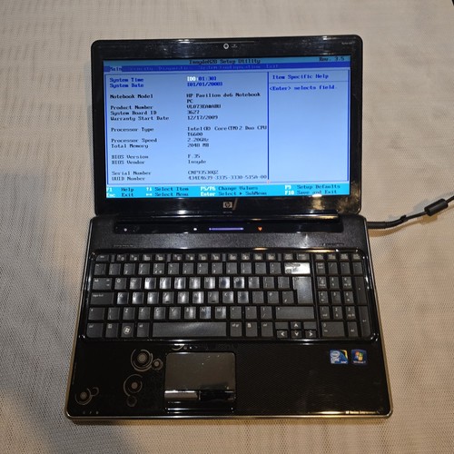 Pavilion dv6 laptop - hp, core