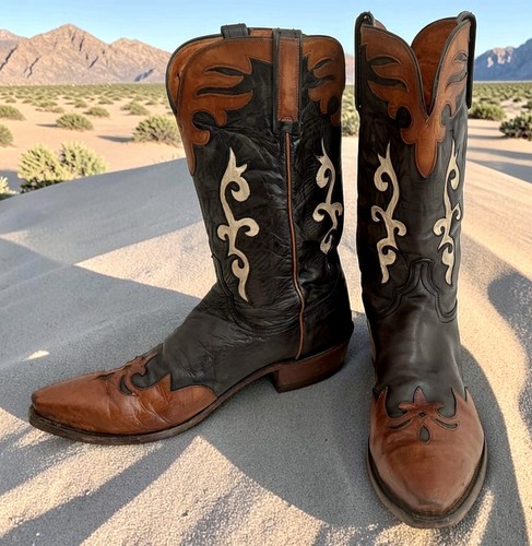 Vtg lucchese men 5d - men's, 11.5d