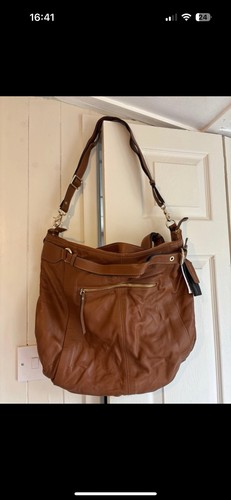 Maria carla brown leather bag - brown,