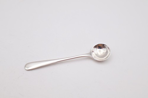 Antique sterling silver salt - antique,