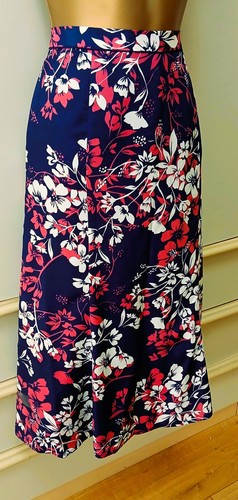 Eastex navy floral - summer, midi