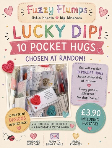 10x pocket hugs lucky dip - pocket,