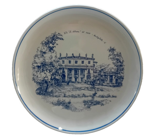 Ceramic plate villa - villa, conti