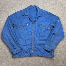 French Jacket Adult Small Blue