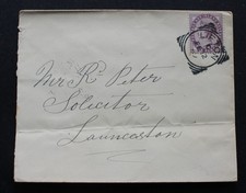 Lifton, Devon 1889 Squared