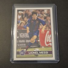 Lionel Messi Card Topps Lost