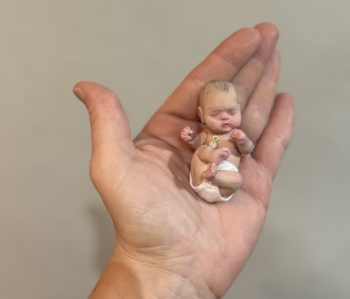 Silicone baby doll reborn - doll,