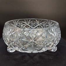 Vintage crystal cut - crystal,