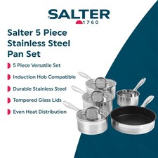 Salter Pan Set Fry Pan