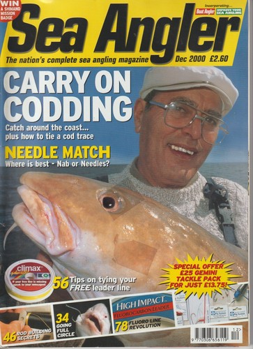 Sea angler magazine 2000 - magazine,