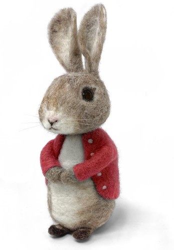 Bertie bunny needle felting - needle,