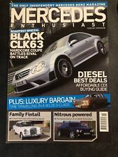 MERCEDES ENTHUSIAST Magazine - No 76 - Feb 2008 -  Road Test Black CLK63
