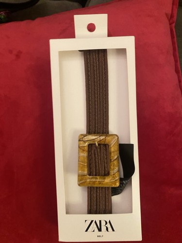 Zara glass buckle belt size - buckle,