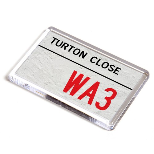 Fridge magnet turton close - fridge,