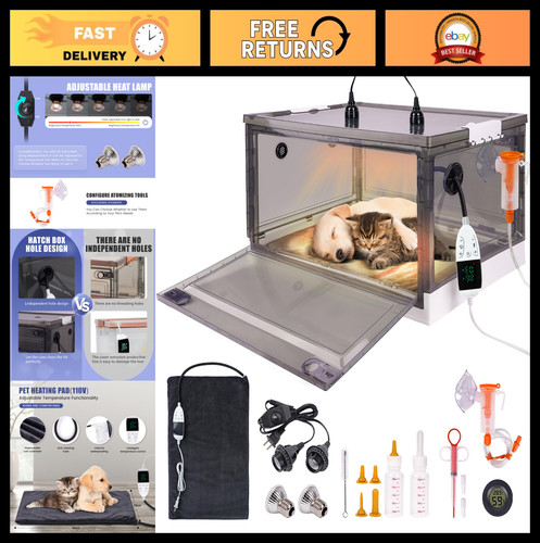 Puppy kitten incubator with - puppy,