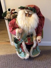 Ashton Drake Thomas Kinkade Vintage 3ft Santa