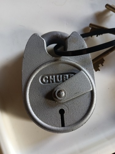 Chubb battleship 993 6 - battleship, lever