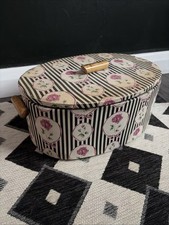 Vintage Sewing Box Basket With