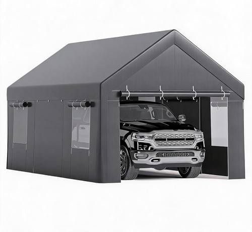20ft carport canopy heavy - x,