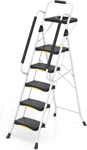 Folding step ladder - folding,