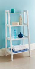 Stylish Ladder Shelf Crisp