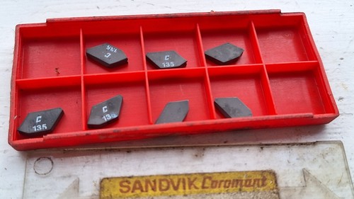 Sandvik carbide parting - 7,