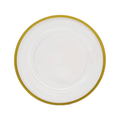 Round charger plates 33cm - round,