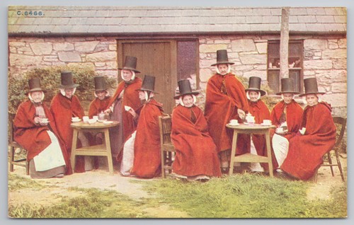 Welsh ladies tea party - ladies,