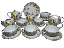Lomonosov Factory USSR SOVIET UNION RUSSIA Tea Coffee Set - 22 Pieces GOLD