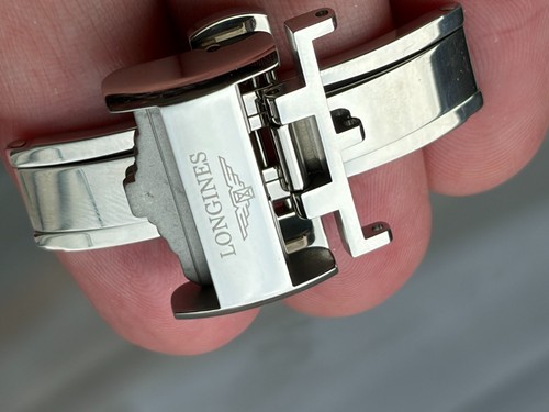 Longines steel deployment - steel,
