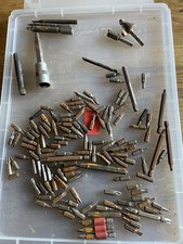 Mixed Box Drill Bits, Odd Router bit Etc