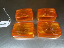 SET OF 4  KAWASAKI AR50 AR80 AR 50 AR 80 INDICATOR LENSES.23048-1015  OLD STOCK