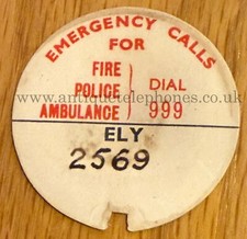 Genuine GPO telephone dial